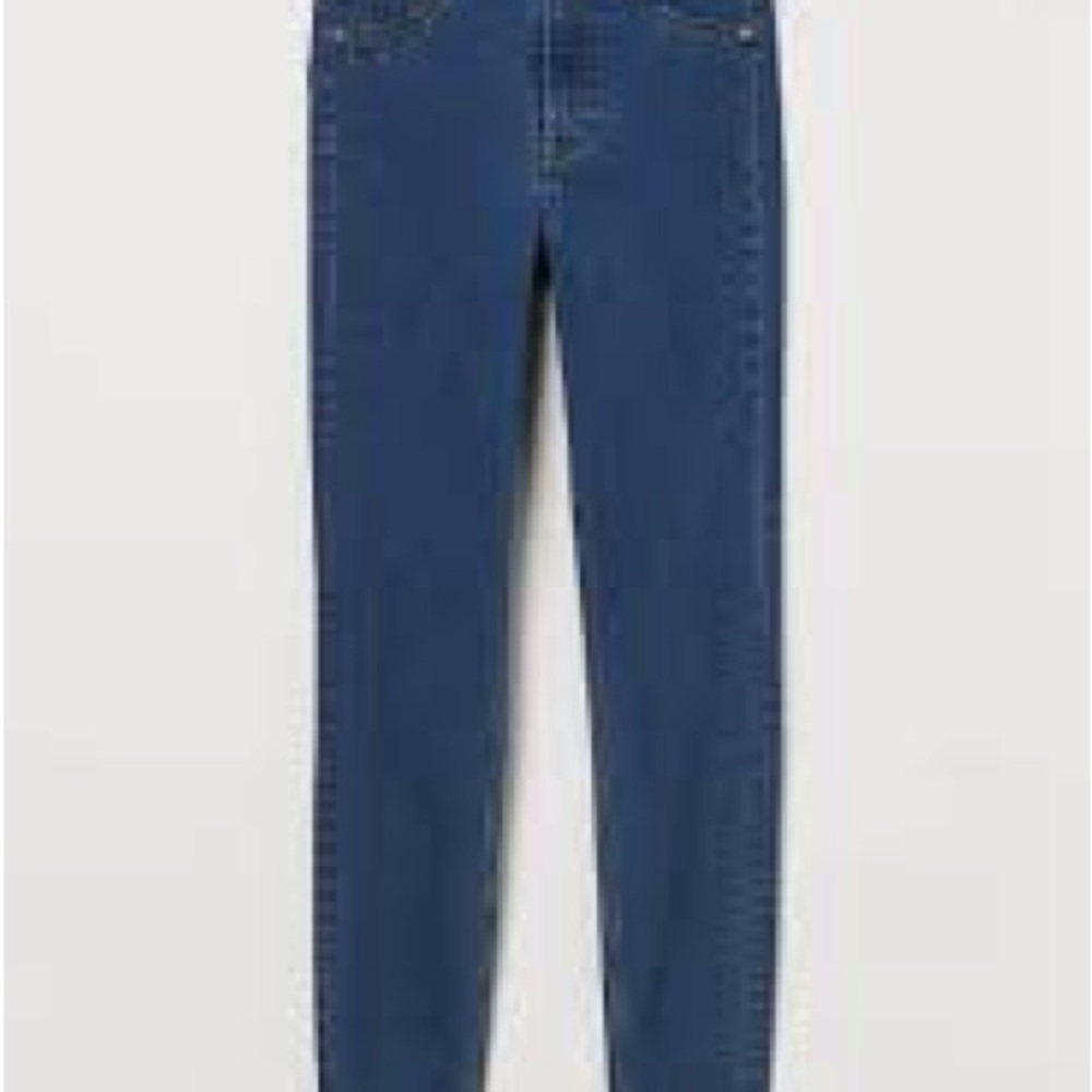 H&M &Denim Jeggings in a high-waist, ankle-length style